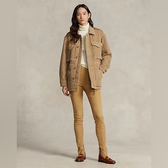 🌸Ralph Lauren suede stretch pants - Picture 3 of 12